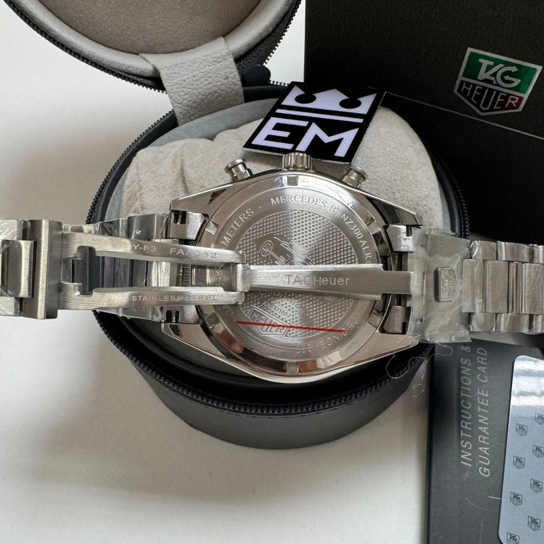 TH Carrera Chronograph – Emerald Green – Stainless Steel Bracelet